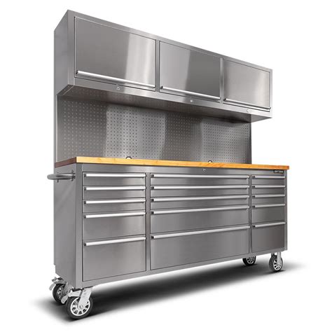 new stainless steel work bench tool cabinet|72 stainless steel tool box.